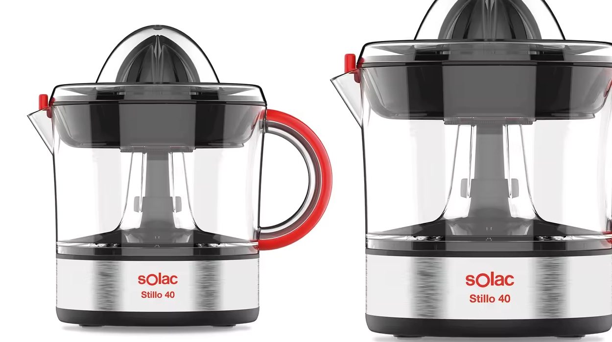 Prepara zumos rápido y sin esfuerzo con este exprimidor eléctrico Solac EX6 regulable de 700 ml que hoy cuesta sólo 13,99€ con este cupón