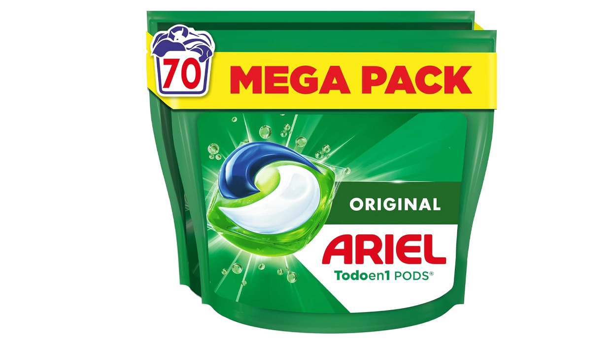 Ariel PODS Todo en 1 a sólo 0,27€ la cápsula con este ofertón de Amazon (no bajan de 0,67€ en supers)