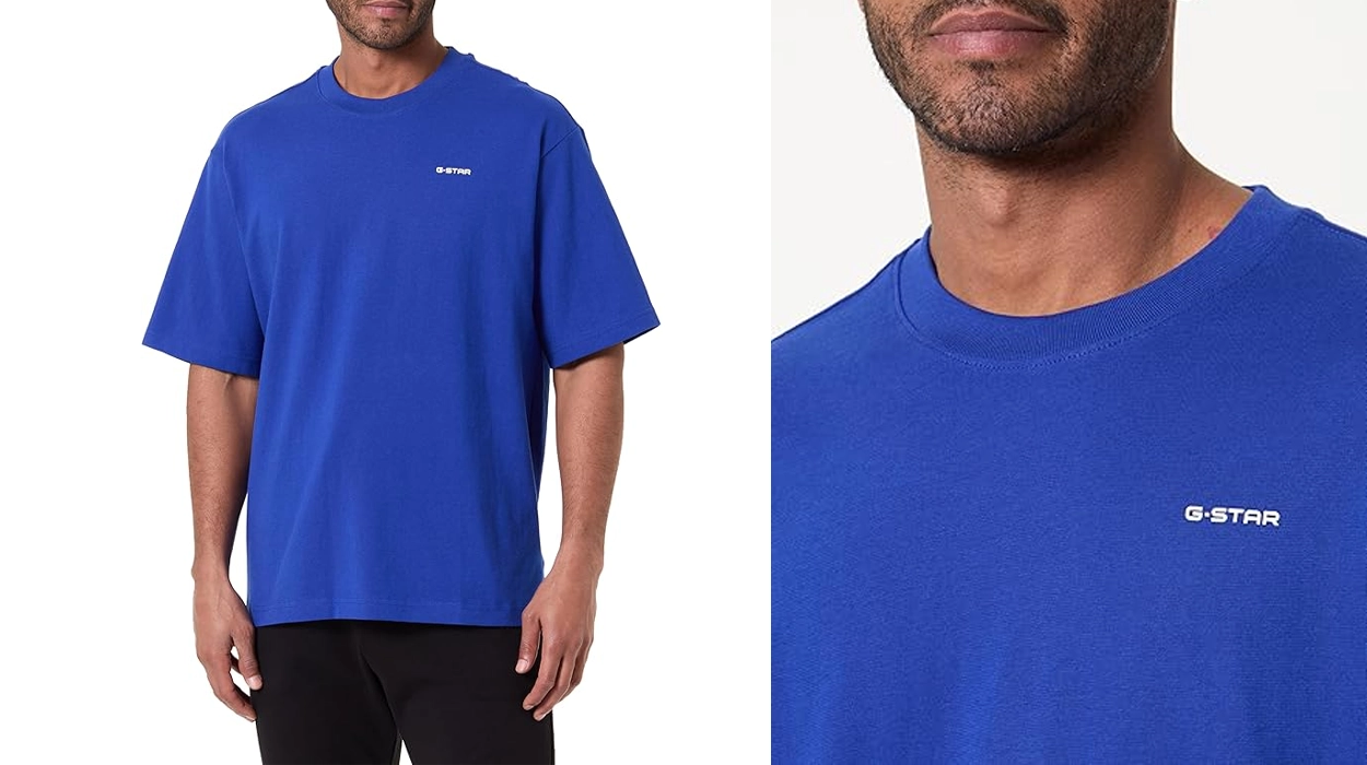 Chollo Camiseta G-Star Boxy Base para hombre desde sólo 11,77€ (74% de descuento)