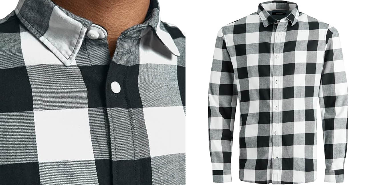 Chollo Camisa de cuadros Jack & Jones Gingham para hombre desde sólo 17,95€ (-40%)