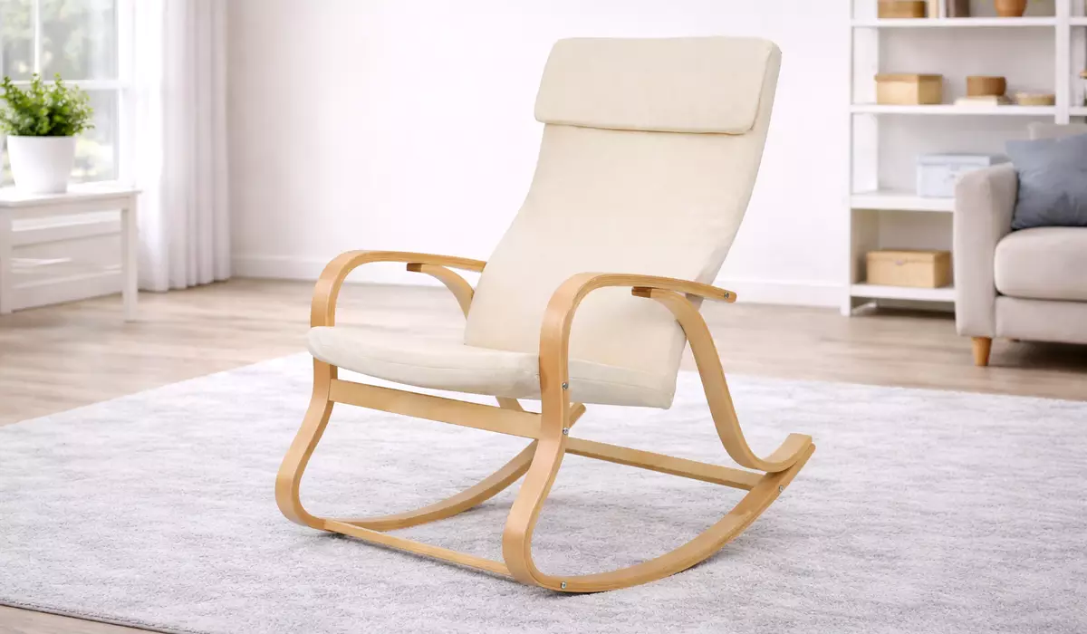 Chollo Sillón mecedora Songmics LYY30M de 65 x 90 x 98 cm por sólo 58,88€ con envío gratis (-36%)