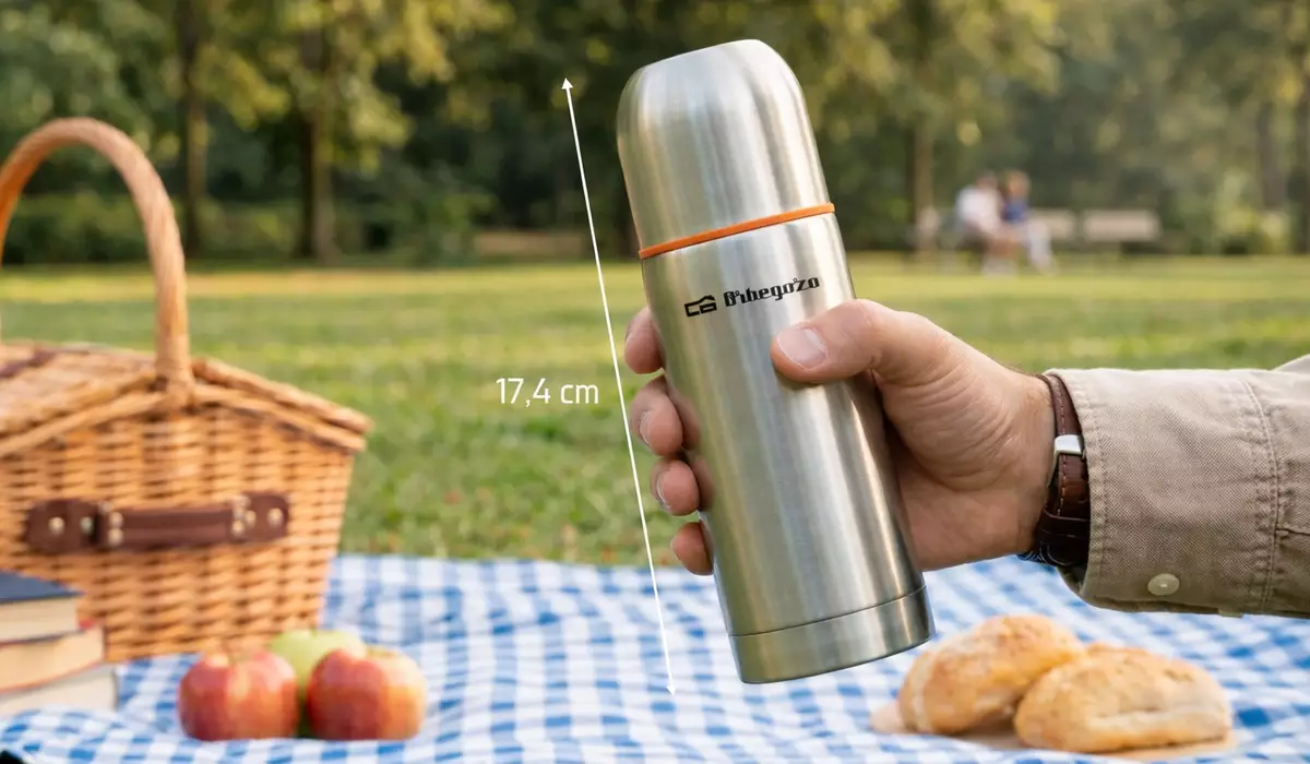 Chollo Termo Orbegozo de 150 ml con tapón dosificador: mantiene el frío hasta 24 horas y caliente hasta 12 por sólo 5€ (-44%)