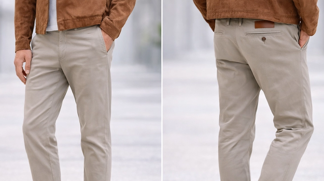 Los pantalones chinos superventas de Jack & Jones bajan hoy a sólo 20,99€ en color beige (40% de descuento)