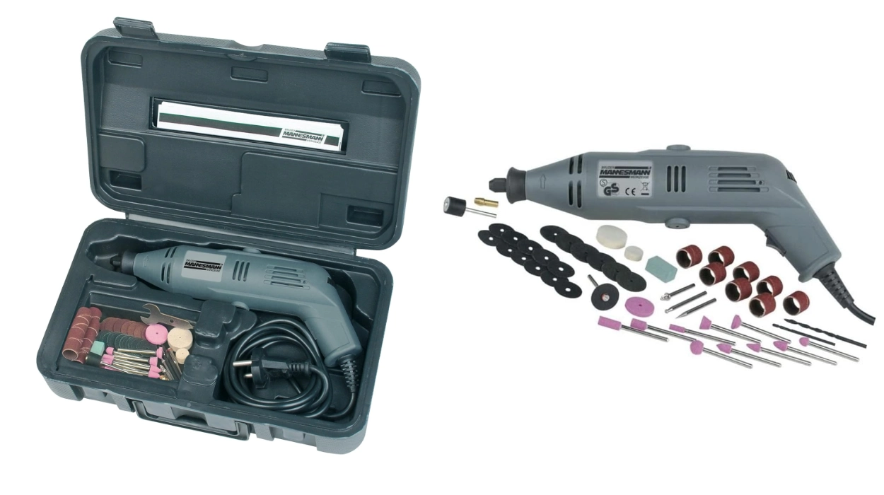 Chollo Mini amoladora Brüder Mannesmann M92575 por sólo 19,29€ (57% de descuento)