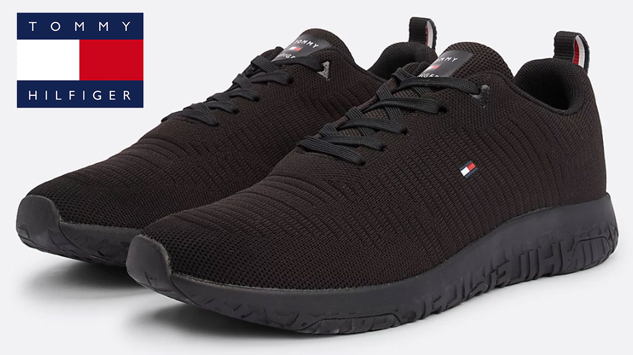 Chollo Zapatillas Tommy Hilfiger Signature Knib Rib para hombre por sólo 52,49€ con envío gratis (-52%)