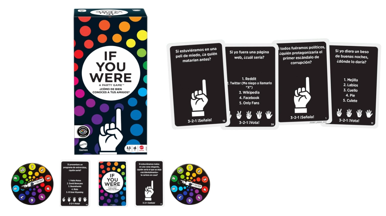 Chollo Juego de mesa If You Were de Mattel para adultos con preguntas absurdas por sólo 13,99€ (39% de descuento)