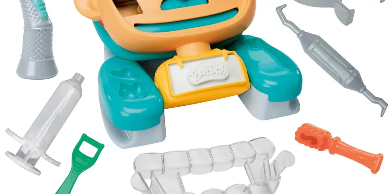 Chollo Play-Doh Dentista de la diversión con 7 accesorios por sólo 10,55€ (47% de descuento)