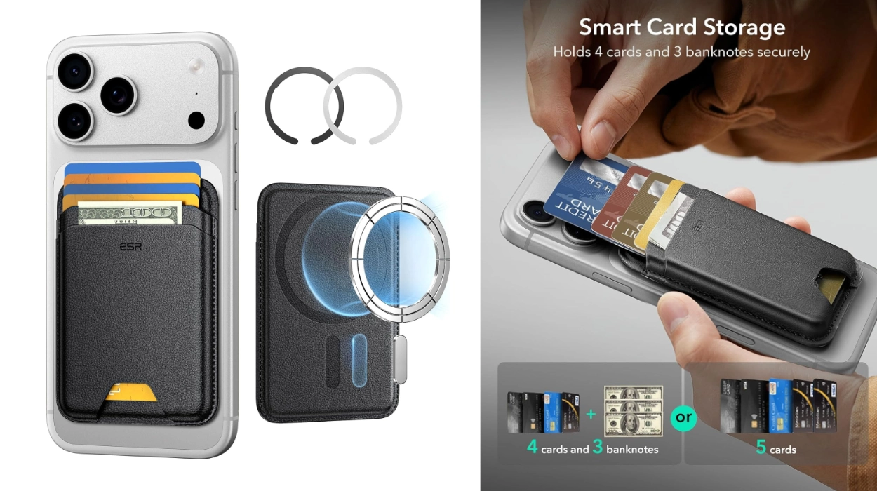Chollo Cartera magnética ESR para móvil con MagSafe y protección RFID por sólo 14,53€ (14% de descuento)