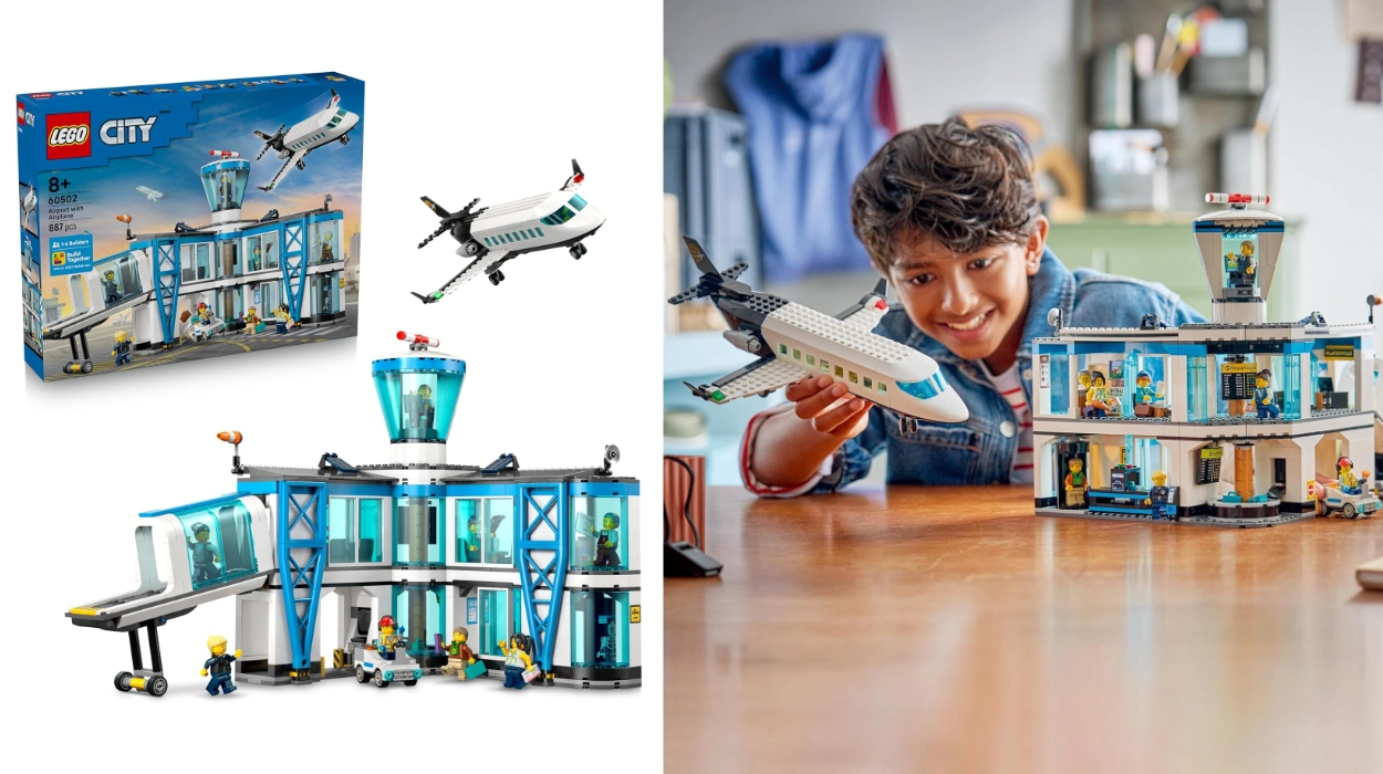 Chollo Set LEGO Aeropuerto con Avión de Juguete por sólo 79,99€ con envío gratis (20% de descuento)