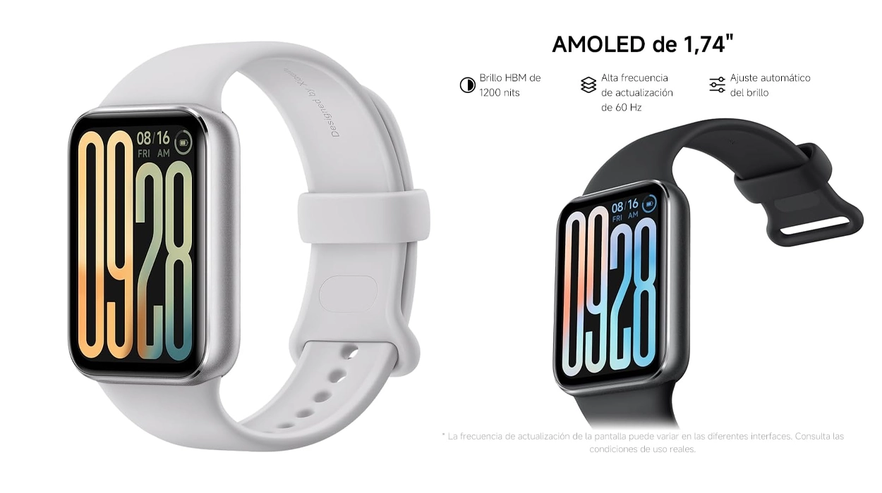 Chollo Smartwatch Xiaomi Smart Band 9 Pro por sólo 37,17€ con cupón y envío gratis (-50%)