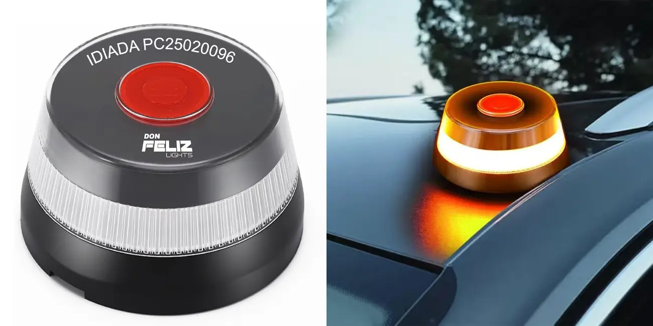 Homologada, potente y lista: la baliza V16 que necesitas en 2026, ahora a mitad de precio en AliExpress