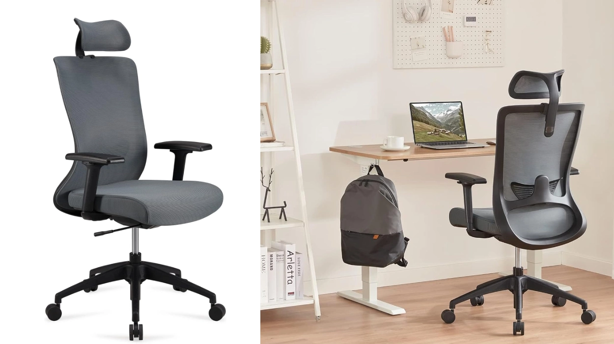 Chollo Silla de oficina ergonómica Amazon Basics por sólo 99,03€ con envío gratis (29% de descuento)