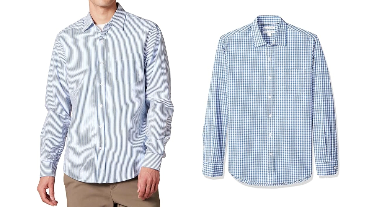 Echa un ojo a estas camisas Amazon Essentials de popelín para hombre: un montón de modelos desde sólo 14,40€ ¡Regaladas!