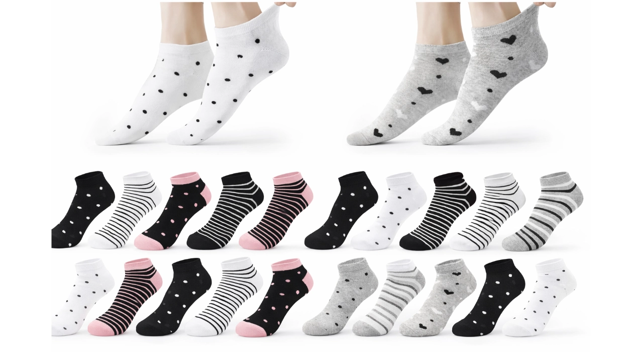 Llévate este pack de 12 pares de calcetines tobilleros Libella para mujer a sólo 0,95€ el par ¡Perfectos para la primavera!