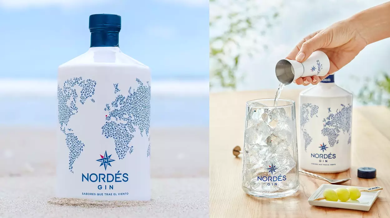 Chollo Ginebra Nordés Atlantic Galician Gin de 70 cl por sólo 19,31€ (-33%)