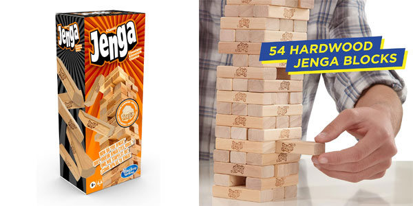 Chollo Juego de mesa Jenga Classic de Hasbro Gaming por sólo 10,99€ (45% de descuento)