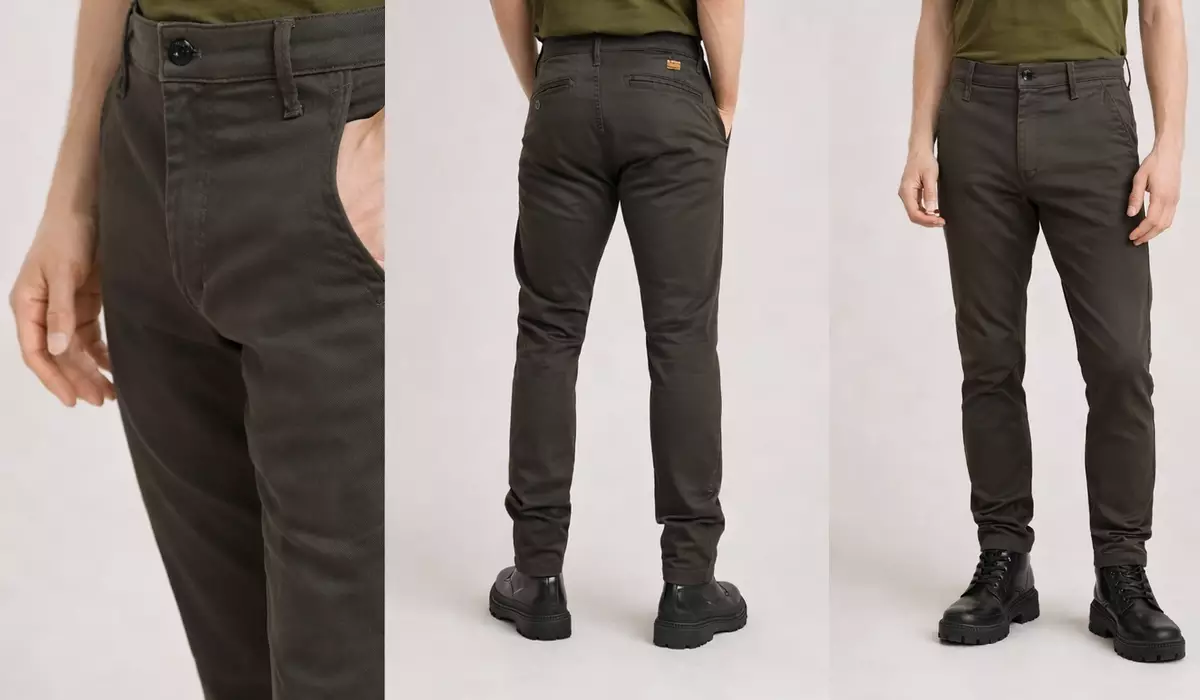 Chollo Pantalones chinos G-STAR Skinny por sólo 44,95€ con envío gratis (-55%)