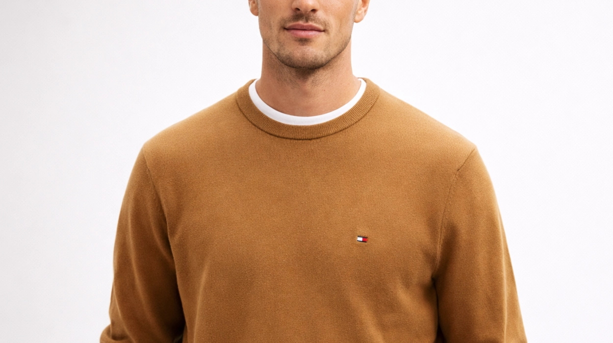 Luce estilo limpio y minimalista con este jersey Tommy Hilfiger Essential Cotton para hombre rebajado al mejor precio en Amazon ¡51% de descuento!