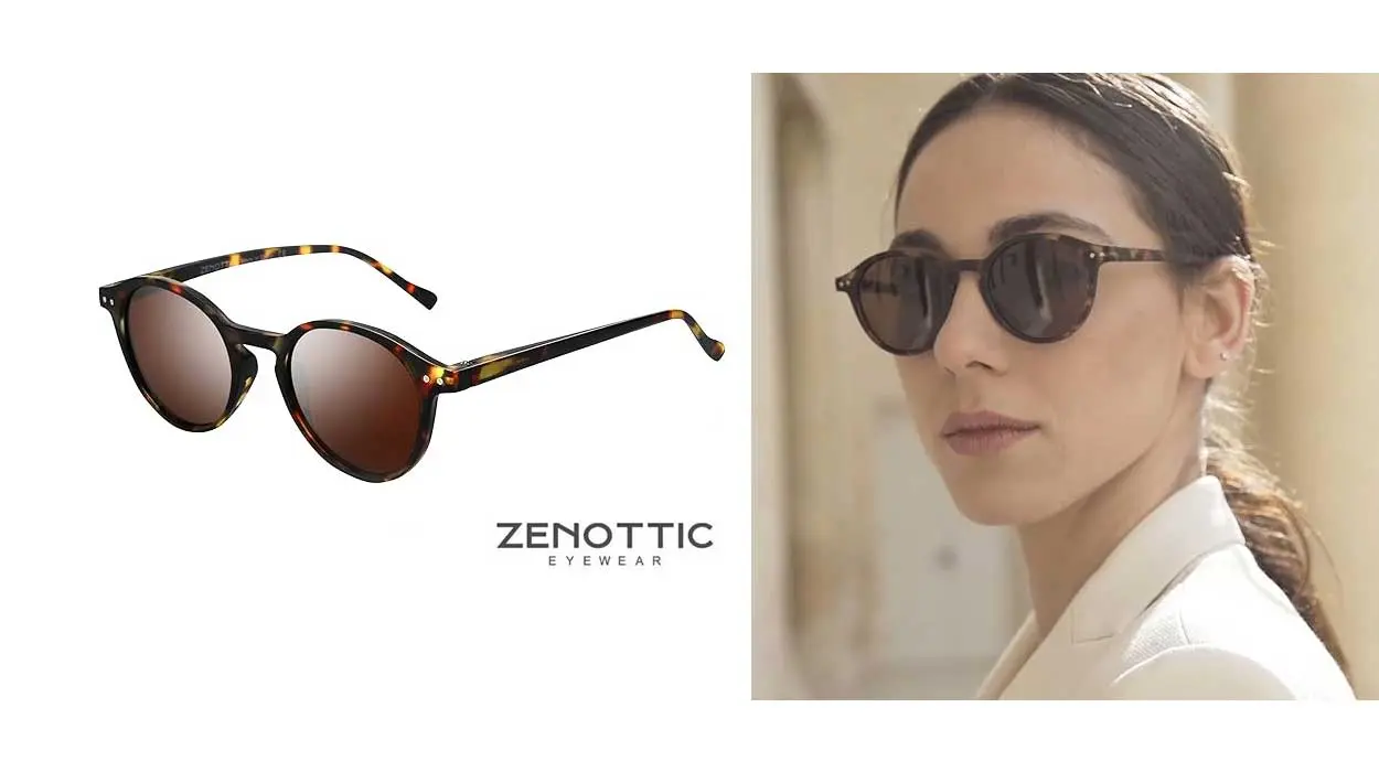 Chollo Gafas de sol polarizadas unisex de estilo vintage por sólo 13,02€ (19% de descuento)