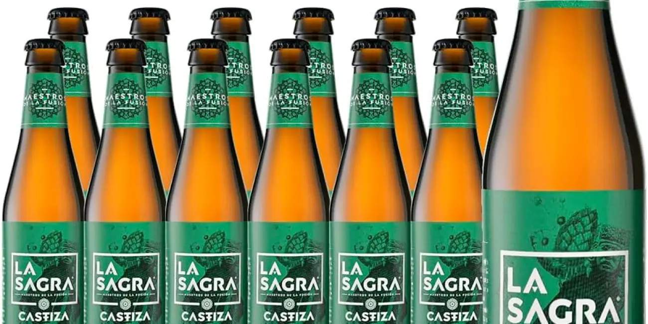 Chollo Pack x12 La Sagra Castiza Cerveza estilo Blonde Ale de 33 cl por sólo 10,99€ (50% de descuento)