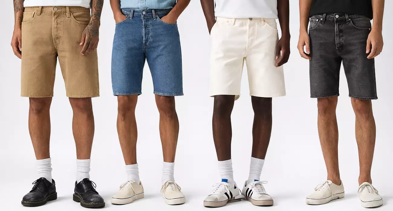 Chollo Pantalones cortos Levi’s 501 para hombre en varios colores por sólo 32,50€ con envío gratis (-50%)