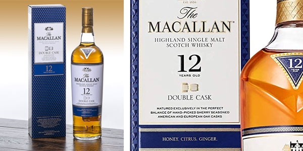 Chollo Whisky Macallan Double Cask de 12 años por sólo 58,13€ con envío gratis (-17%)