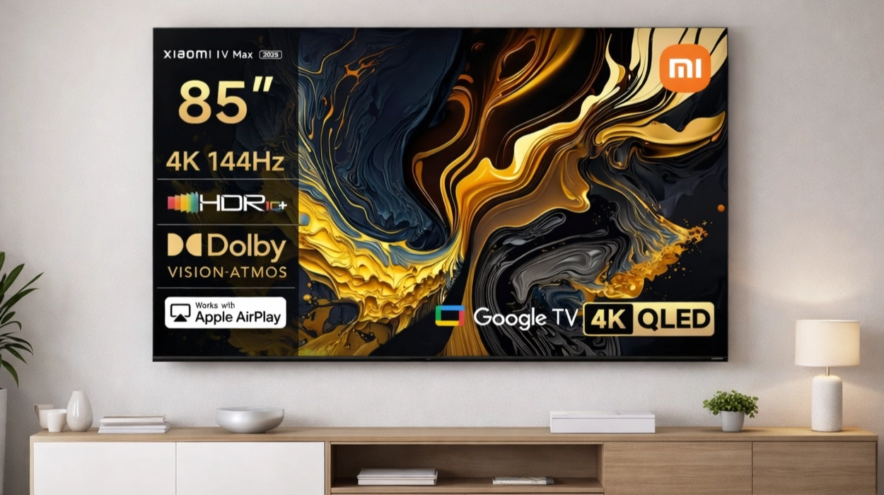 El centro de entretenimiento definitivo: Xiaomi TV MAX 4K de 85″ con 144 Hz y funciones gaming por sólo 905,45€ con envío gratis (-30%)