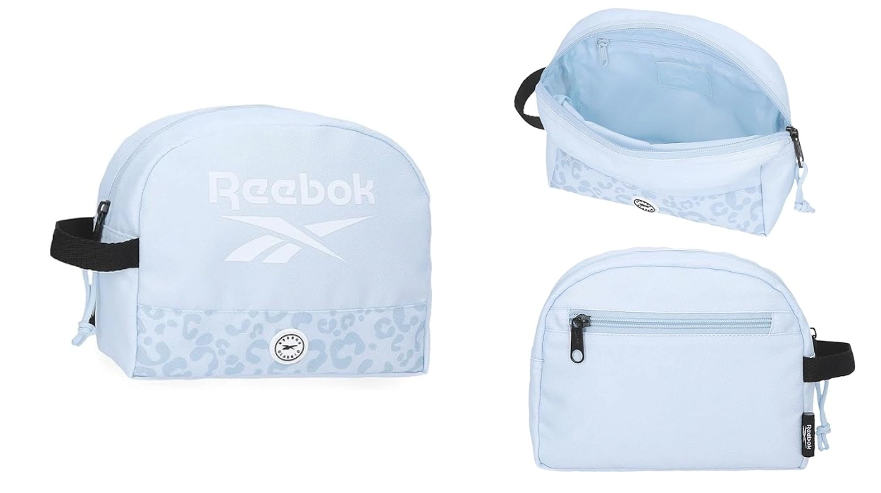 Chollo Neceser Reebok Maura con cremallera y bolsillo interior por sólo 7,50€ (50% de descuento)