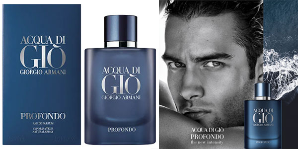 Chollo Eau de parfum Acqua Di Giò Profondo de Giorgio Armani para hombre de 100 ml por sólo 68,56€ con envío gratis (-42%)