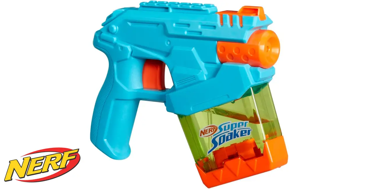 Chollo Pistola de agua Nerf Super Soaker por sólo 3,37€ (52%)