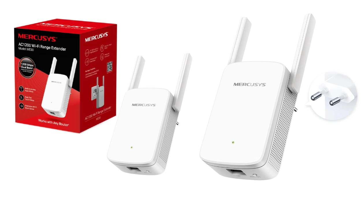 Mejora la señal WiFi en casa sin complicarte: repetidor AC1200 fácil de configurar por sólo 18,15€ (-39%)