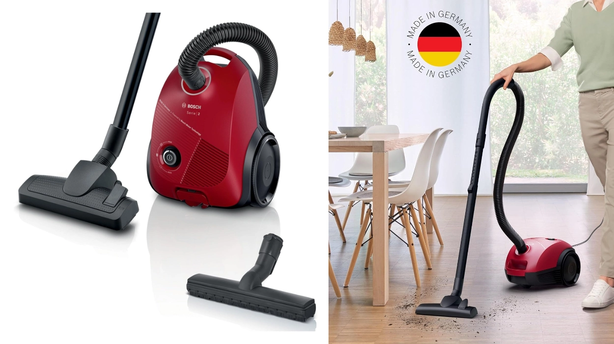 Este aspirador con bolsa Bosch Serie 2 es ligero, compacto y de uso sencillo: Llévatelo hoy por sólo 67,99€ (-24%)