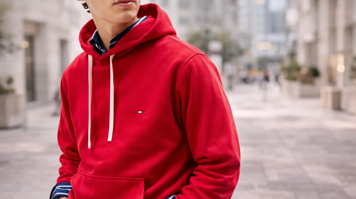 Chollo Sudadera Tommy Hilfiger Essentials Seasonal Fleece Hoodie para hombre por sólo 49,95€ con envío gratis (55% de descuento)