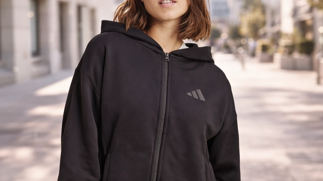 Chollo Sudadera Adidas All SZN French Terry con capucha para mujer por sólo 34,99€ con envío gratis (41% de descuento)