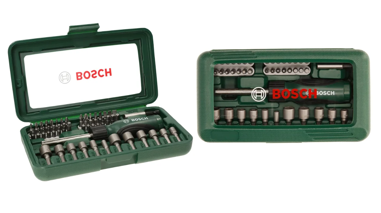 Chollo Maletín atornillador Bosch Profesional Fastener Drive Bit con 46 piezas por sólo 19,99€ (-46%)