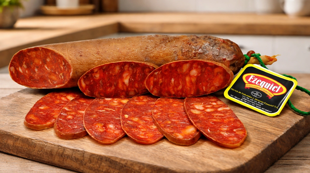 Disfruta del sabor auténtico de este chorizo Cular Extra de Embutidos Ezequiel ahumado con leña de roble por sólo 8,64€ (Cuesta más de 15€ en tiendas)