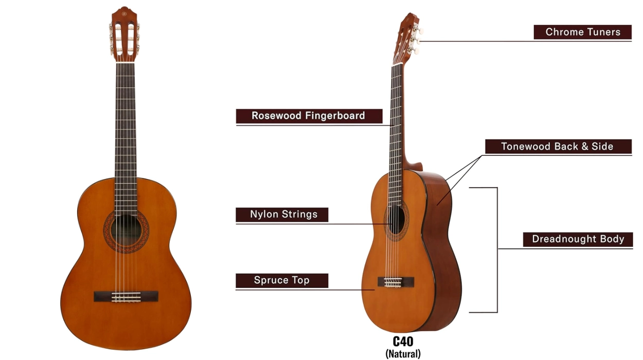 La mítica Yamaha C40: la guitarra perfecta para empezar con sonido de verdad, con un 34% de descuento en Amazon