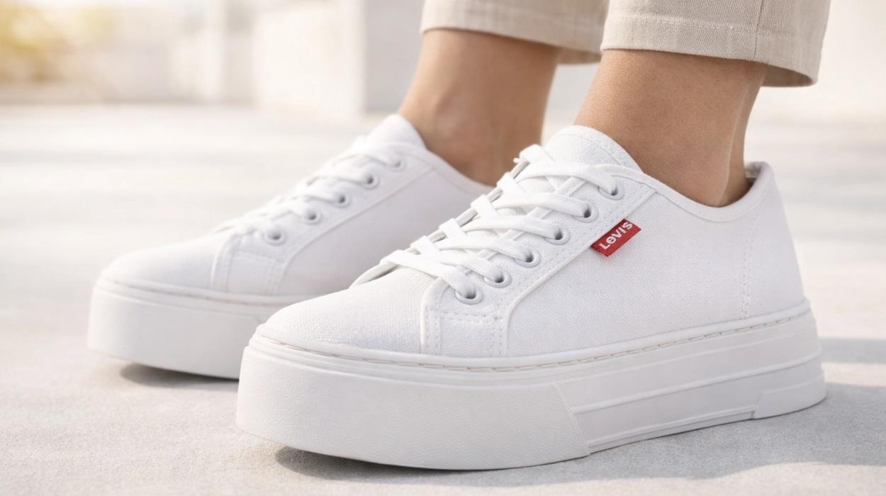 Chollo Zapatillas Levi’s Tijuana con plataforma para mujer por sólo 29,25€ con envío gratis (-35%)
