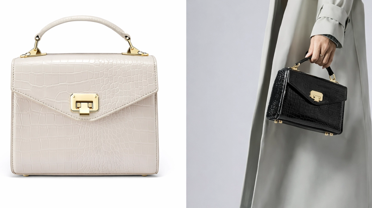 Añade un toque de glamour clásico a tu look con este bolso vintage Victoria Hyde de piel vegana rebajado en 3 bonitos colores