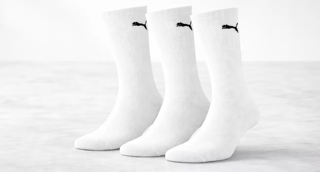 Chollo Pack x3 pares de calcetines Puma Crew por sólo 6,99€ (-36%)
