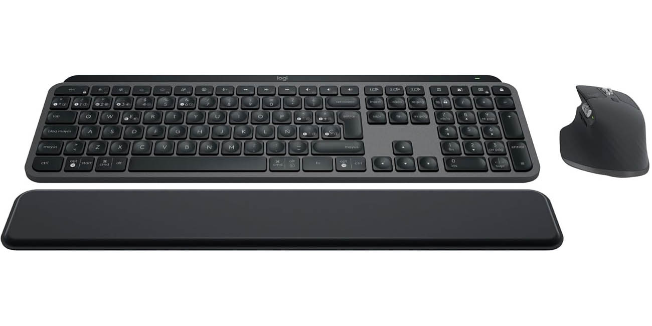 Hazte ahora con este espectacular conjunto de ratón y teclado inalámbrico Logitech MX Keys S al mejor precio en Amazon