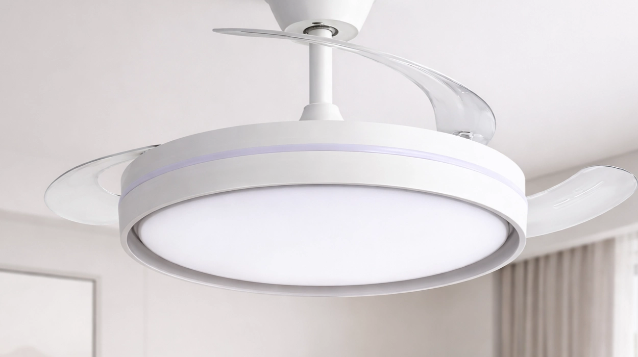 Confort todo el año con este ventilador invisible con luz LED, 6 velocidades y modo verano/invierno por menos de 32€ con este cupón (-49%)