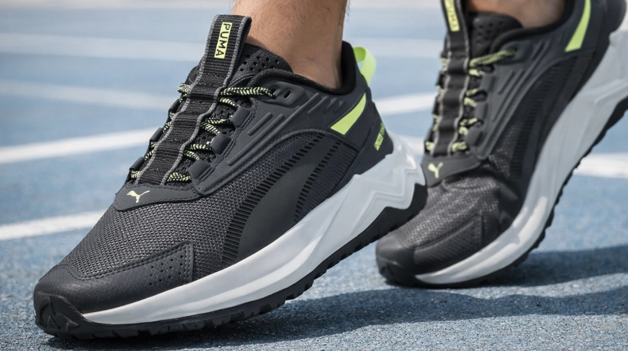 Estas estupendas zapatillas Puma Extend Lite Trail Road negras para correr en terrenos de tierra o asfalto bajan a sólo 39€ (-40%)