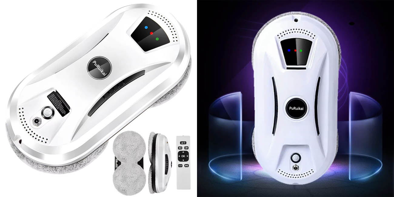 Chollo Robot limpiador de ventanas PuRuikai por sólo 50,87€ con cupón y envío gratis (-72%)