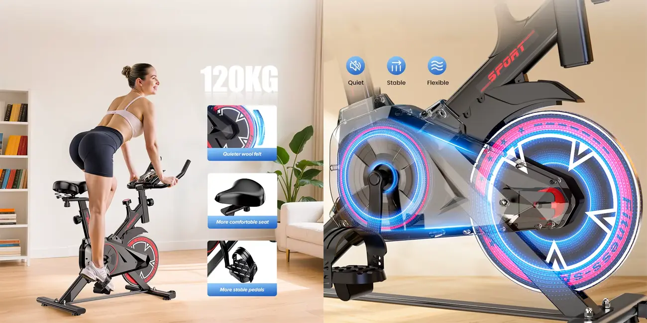 Ponerte en forma en casa por 73€: esta bicicleta estática compacta Formill triunfa en AliExpress