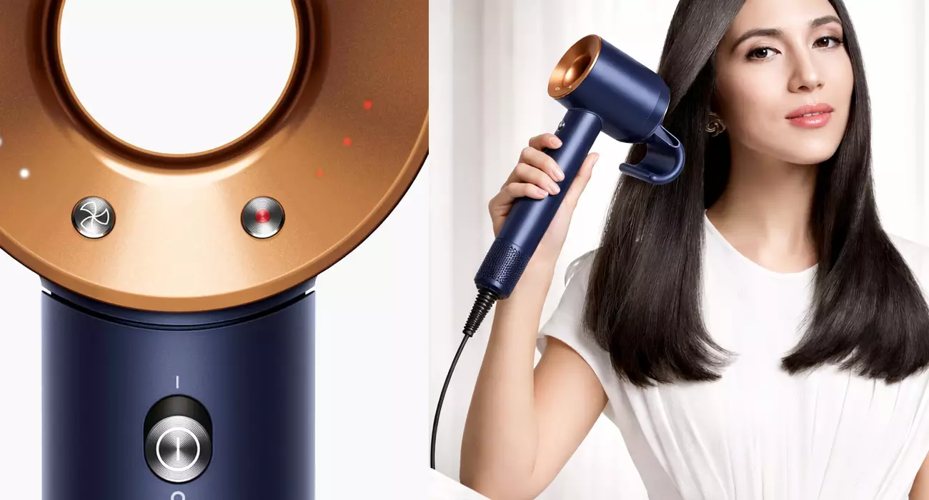 Potente, preciso y cuidadoso: secador premium Dyson Supersonic con motor digital V9 que controla la temperatura y seca en menos tiempo por sólo 271,90€ (-37%)