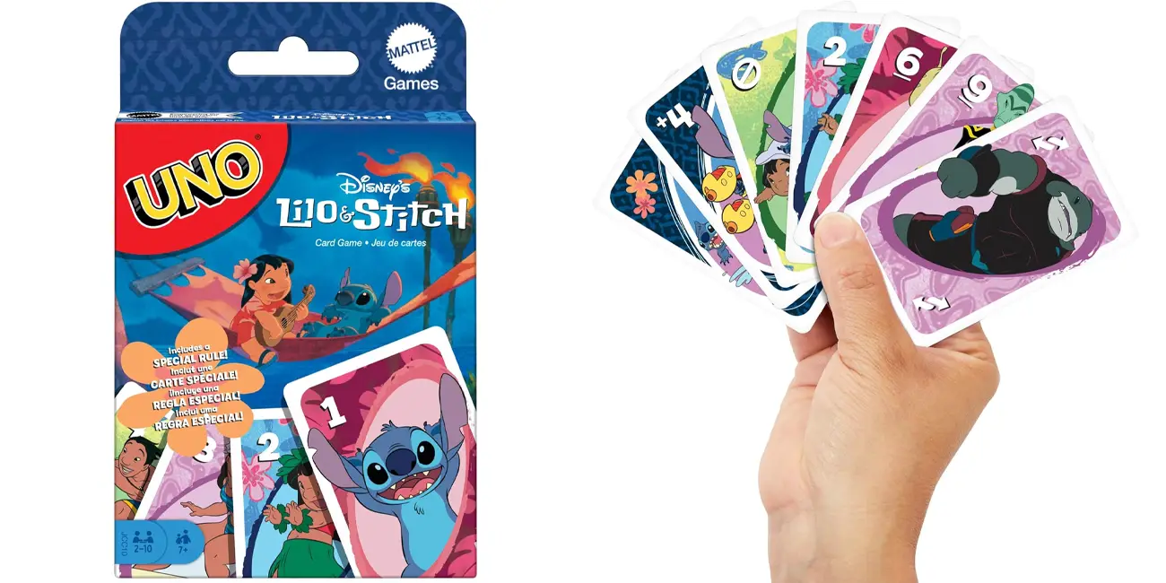 Chollo Juego UNO Disney Lilo & Stitch por sólo 5€ (58% de descuento)