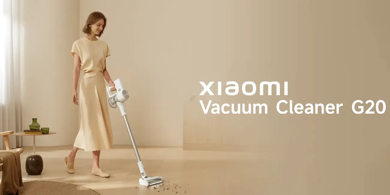 Chollo Aspirador escoba Xiaomi Vacuum Cleaner G20 por sólo 123,14€ con envío gratis (-38%)