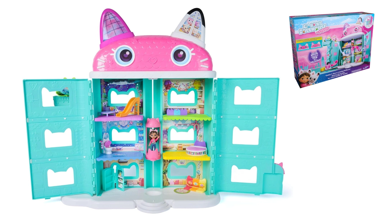 Chollo Casa de muñecas de Gabby con figura y 16 accesorios, inspirada en la película por sólo 48,49€ con envío gratis (39% de descuento)