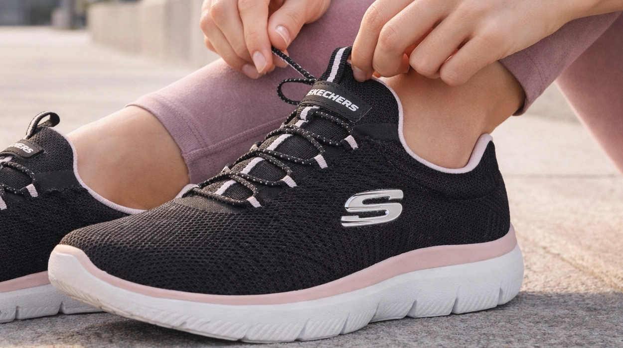 Las Skechers Summits para mujer bajan a sólo 32,49€ para que vayas comodísima y ligera a todas partes ¡54% de descuento!